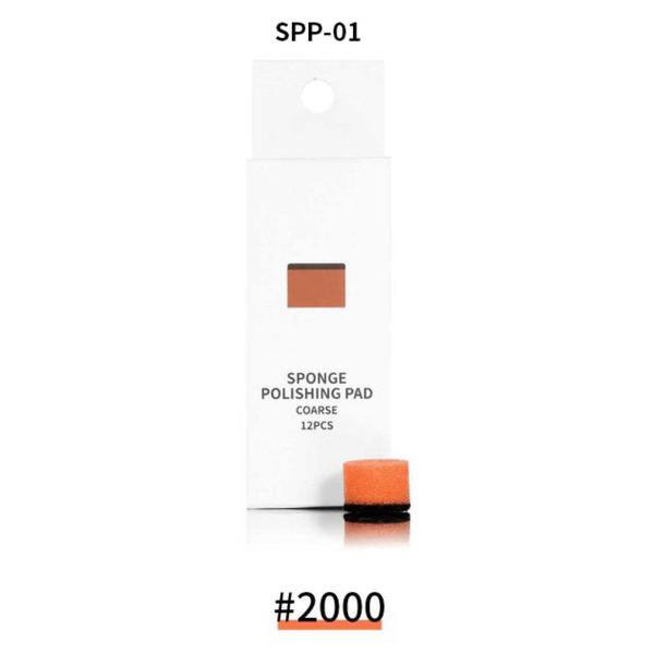 DSPIAE SPP-01 폴리싱 스폰지 패드 2000방 - 미니 동전사포 휴대용 샌딩
